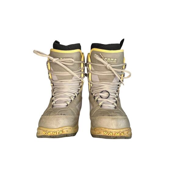 Womens Vans World Traveler Mantra Snowboarding Boots Size 6 Gray - Picture 3 of 7